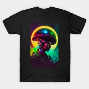 Abstract Another World Alien T-Shirt